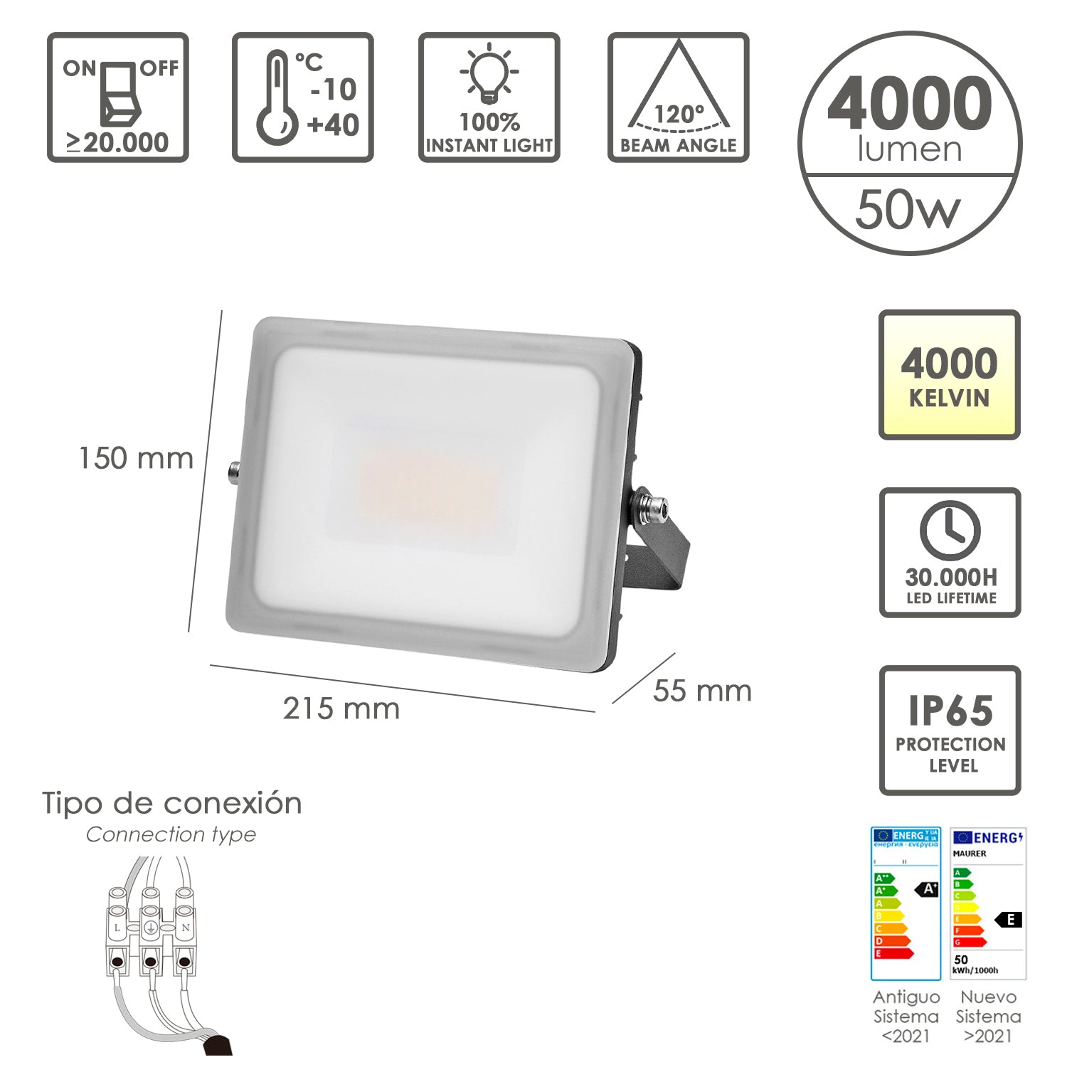  foco led plano