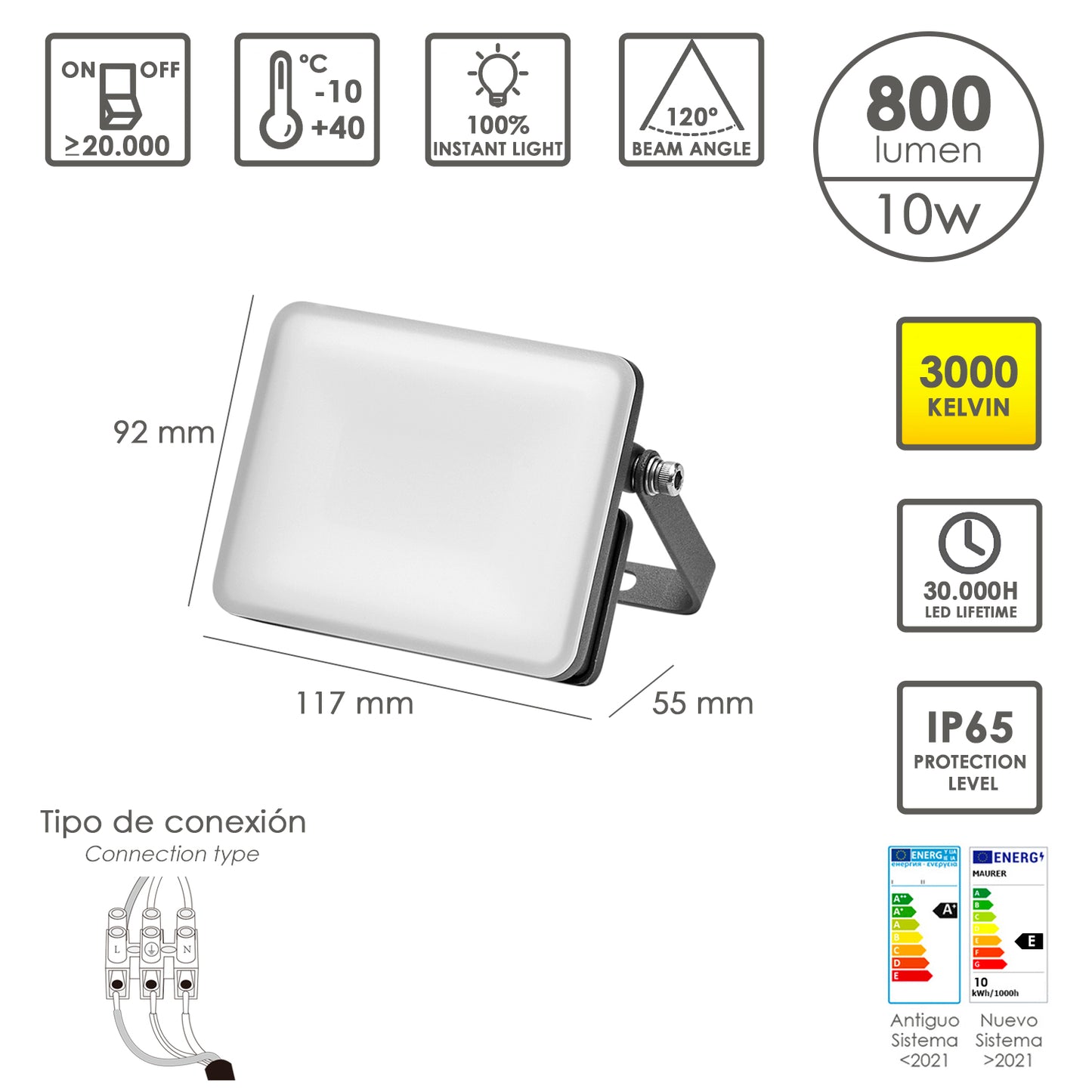  foco led plano