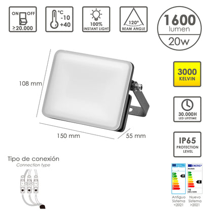  foco led plano