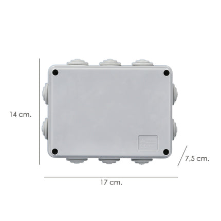 Caja Estanca Superfie Con Tornillos 150 x 110 x 70 mm.