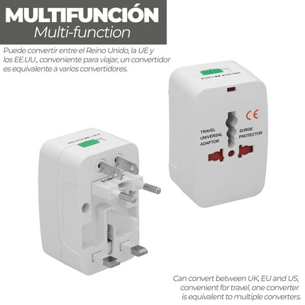  adaptador enchufe internacional