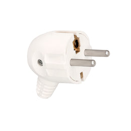 Clavija eléctrica blanca