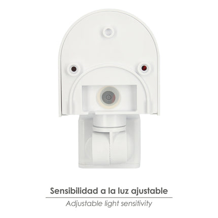 Detector De Presencia Crepuscular Regulable