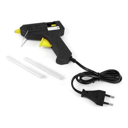 12 UDS PISTOLA SILICONA C/2 RECAMBIOS 25W BRICOTECH