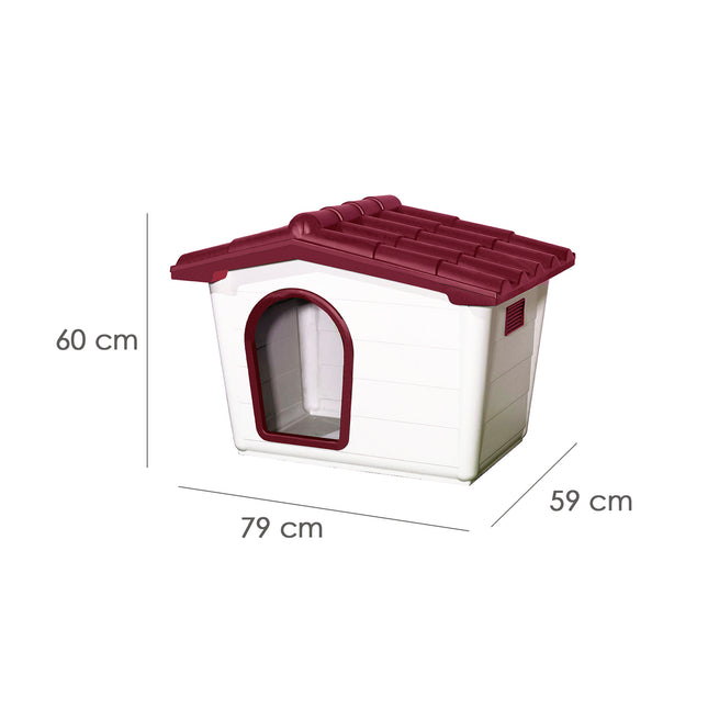 Resin Dog House 80x56x60 cm.