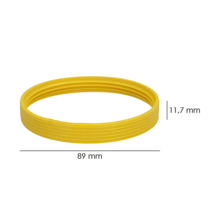 Junta Silicona Estufa Pellet Ø80 Mm.