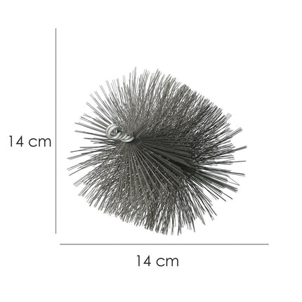 Cepillo Limpiatubos Acero 140 mm M12