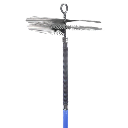 Chimney Sweep Brush Kit 8.4 meters x 250 mm. Diameter.