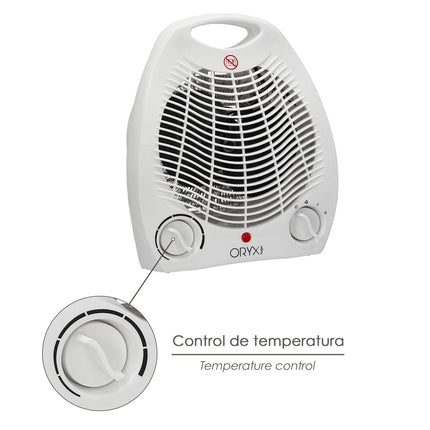 Termoventilador Ovalado 1000 / 2000w