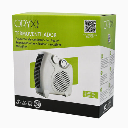 Termoventilador Vertical 1000/2000 Watt.