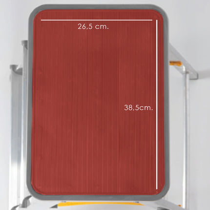 Escalerilla Aluminio 3 peldaños Uso Doméstico