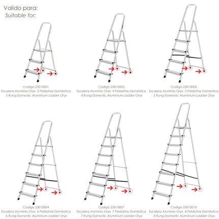  contera escalera aluminio