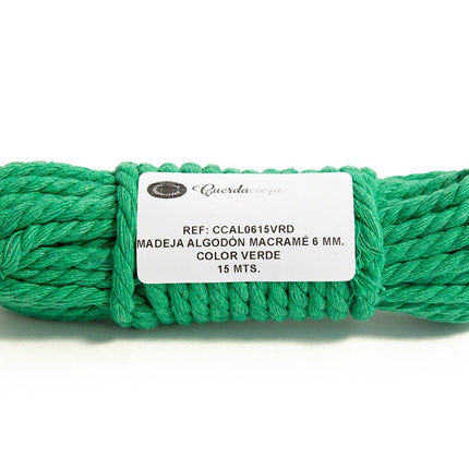 Madeja algodón macramé | Diámetro 4mm (Colores)