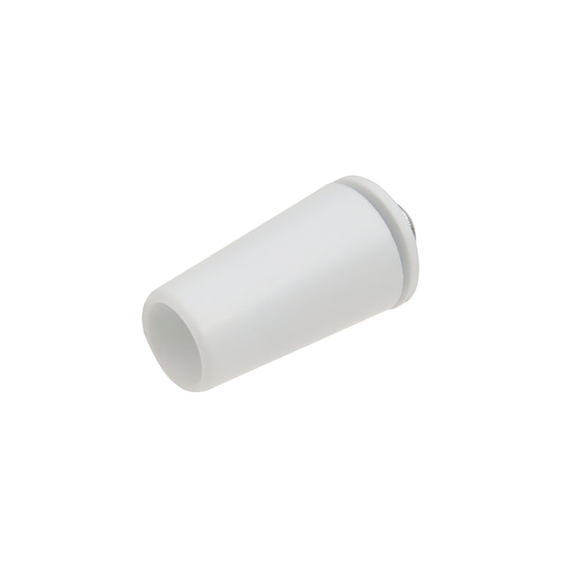 Blinds stop with screw 40 mm. White
