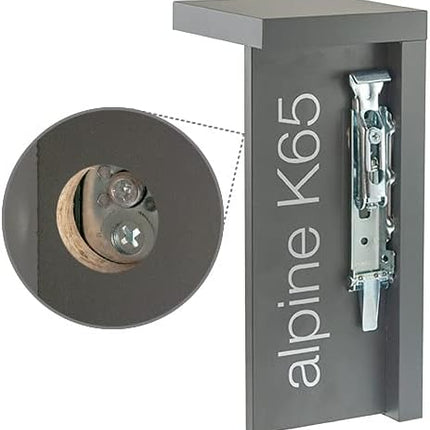 Juego Colgador Oculto Alpine K65