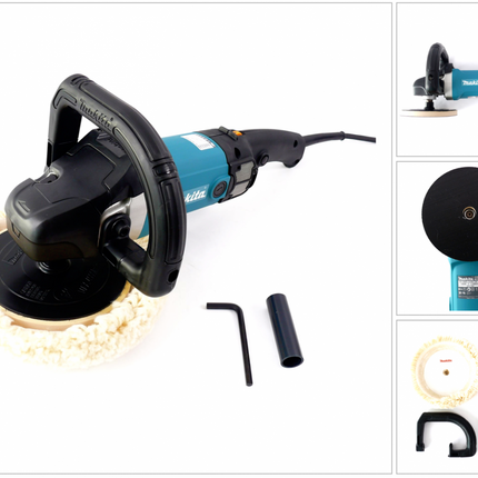Pulidora rotativa Makita 9237CB 1200 W 180 mm