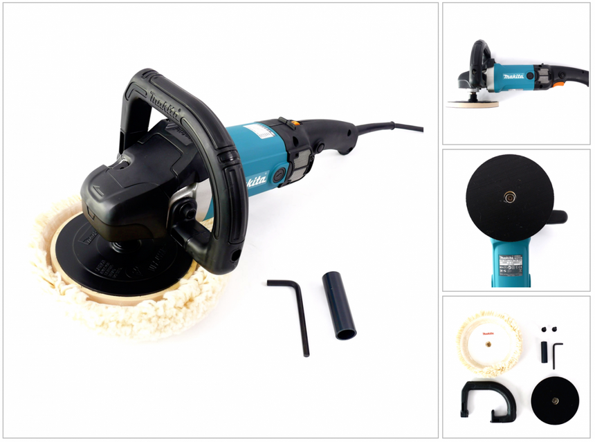 Pulidora rotativa Makita 9237CB 1200 W 180 mm
