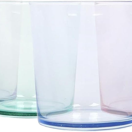 Set vasos pinta 345cc colores pastel