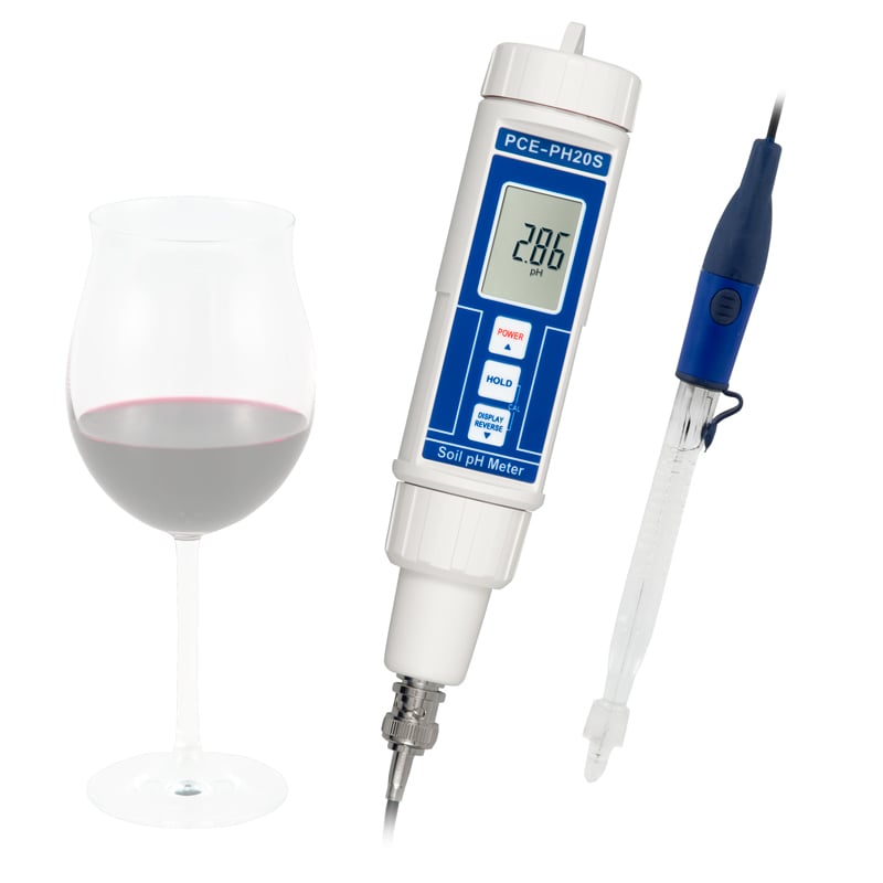 pH-metro PCE-PH20WINE para vino