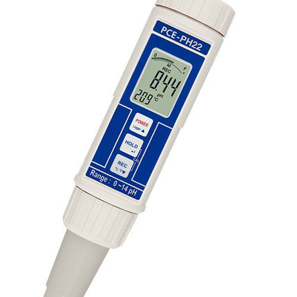 pH-metro PCE-PH 22-ICA incl. certificado de calibración ISO