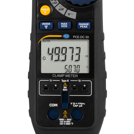 PCE-DC 50 Clamp Meter