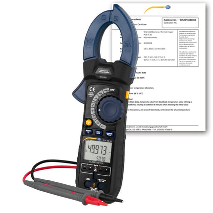 PCE-DC 50-ICA Clamp Meter incl. ISO Calibration Certificate