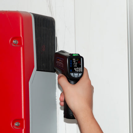 Termómetro infrarrojo PCE-675 incl. Tipo K