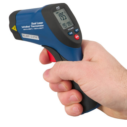Infrared thermometer PCE-889B-ICA incl. ISO calibration certificate
