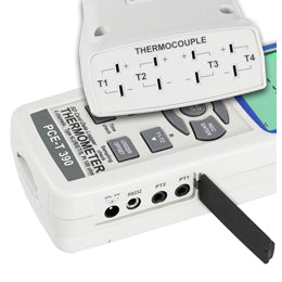 Termómetro PCE-T390-ICA incl. certificado de calibración ISO
