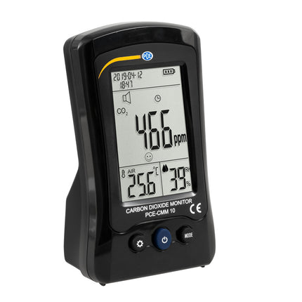 Medidor de CO2/Dióxido de Carbono PCE-CMM 10-ICA com certificado ISO 