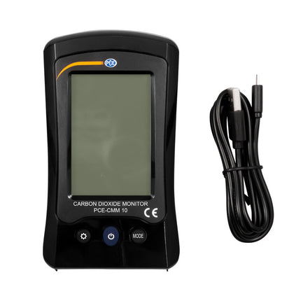 Medidor de CO2/Dióxido de Carbono PCE-CMM 10-ICA com certificado ISO 
