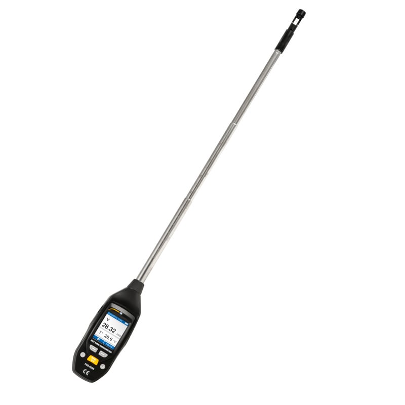 Anemómetro PCE-423N com sonda térmica