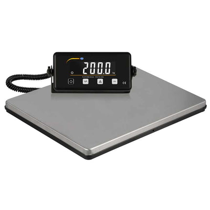 Balanza de plataforma PCE-PB 200N-ICA incl. certificado de calibración ISO