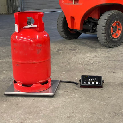 Balanza de plataforma PCE-PB 200N-ICA incl. certificado de calibración ISO