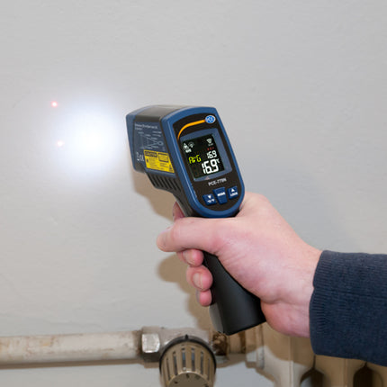 Pirómetro PCE-779N-ICA incl. certificado de calibración ISO
