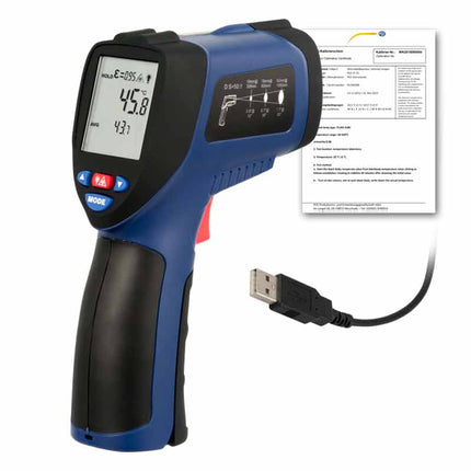 Pyrometer PCE-890U-ICA incl. ISO Calibration Certificate