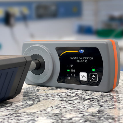 Calibrador acústico PCE-SC 43 - Clase II