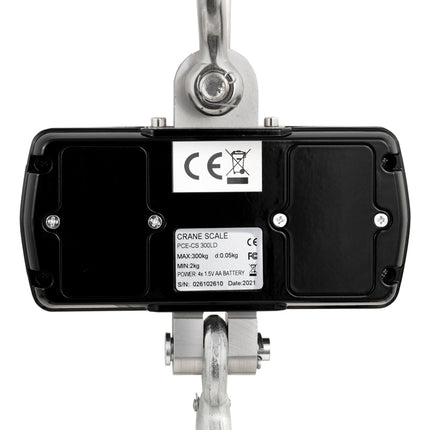 Balanza colgante PCE-CS 300LD