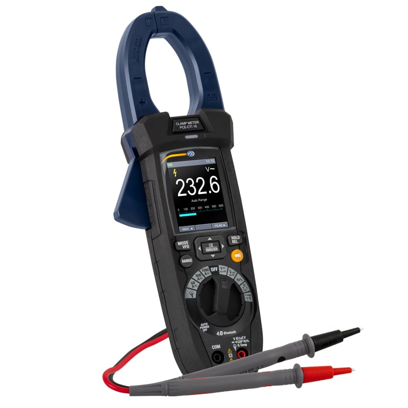 Pinza amperimétrica para 1500V DC PCE-CTI 10