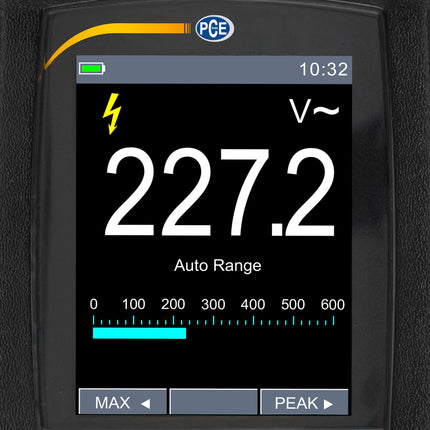 Pinza amperimétrica para 1500V DC PCE-CTI 10