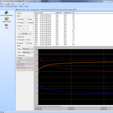 PCE-HT 71N Thermo-hygrometer - 5 Units