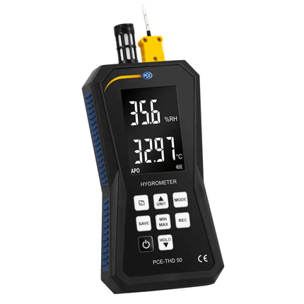 Termohigrómetro PCE-THD 50-ICA incl. certificado de calibración ISO