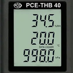 Thermohygrometer PCE-THB 40-ICA incl. ISO Calibration Certificate