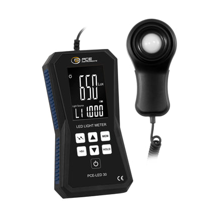 PCE-LED 30 LED Lux Meter