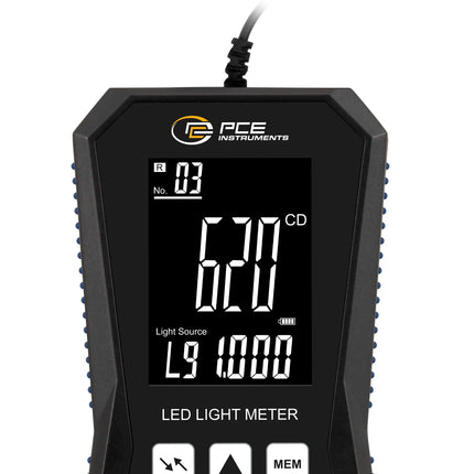 PCE-LED 30 LED Lux Meter