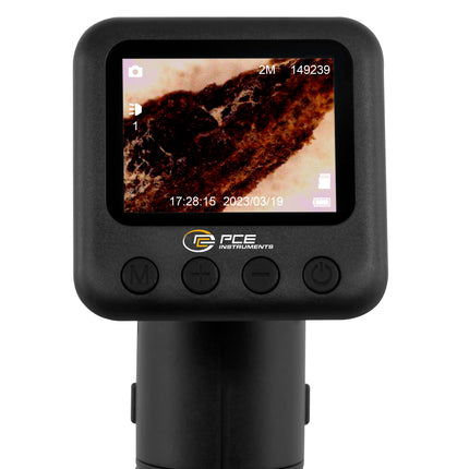 Microscopio con registro de imagen y video PCE-DHM 5
