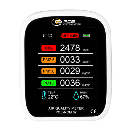 Contador de Partículas PCE-RCM 02