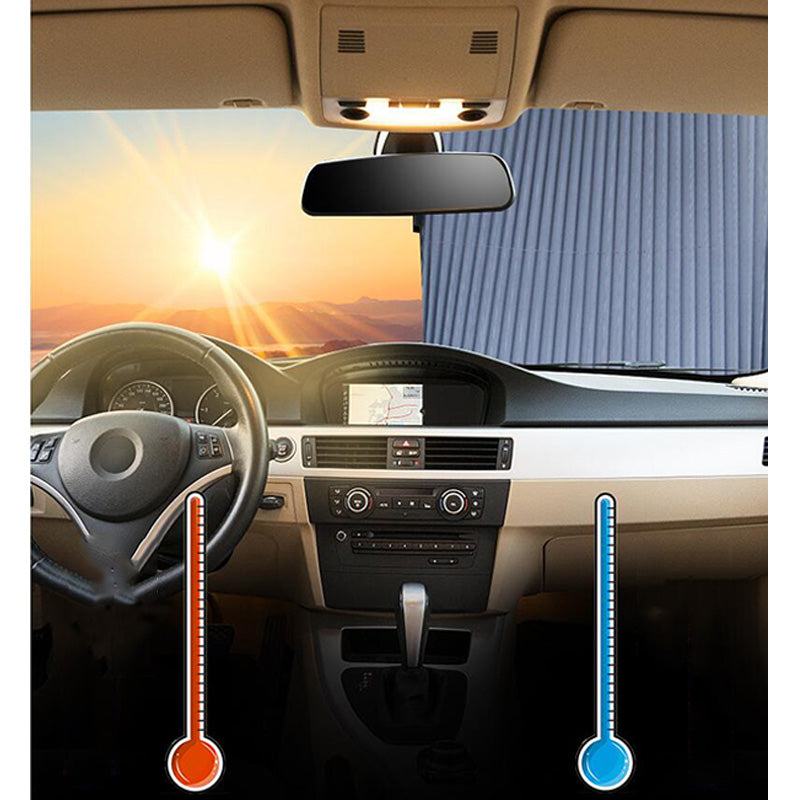 CAR SUN VISOR CURTAIN 65CM