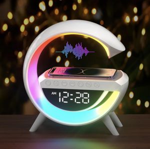 RGB G LAMP WIRELESS CHARGING AND ALARM CLOCK