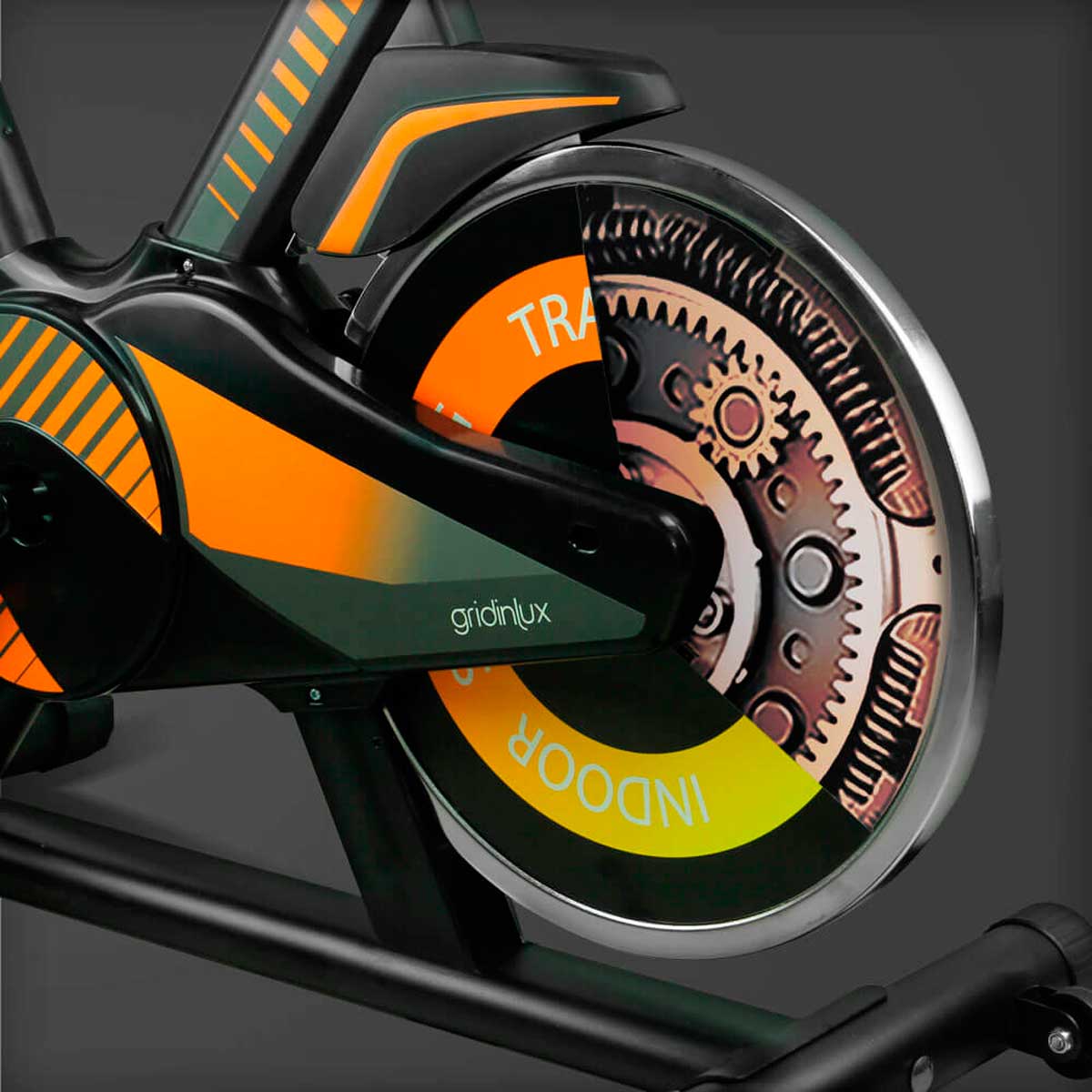 ALPINE 6000 Indoor Cycle Trainer. 10 kg Advanced Flywheel. Gridinlux